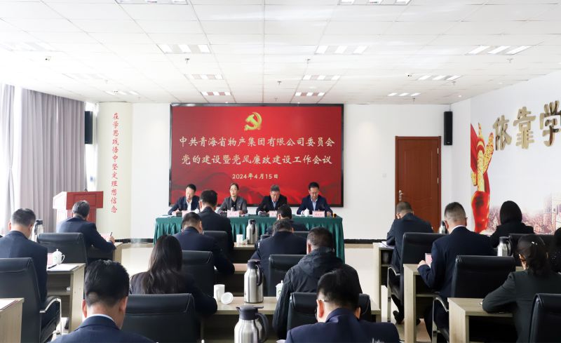 省物產集團黨委召開2024年黨的建設暨黨風廉政建設工作會議